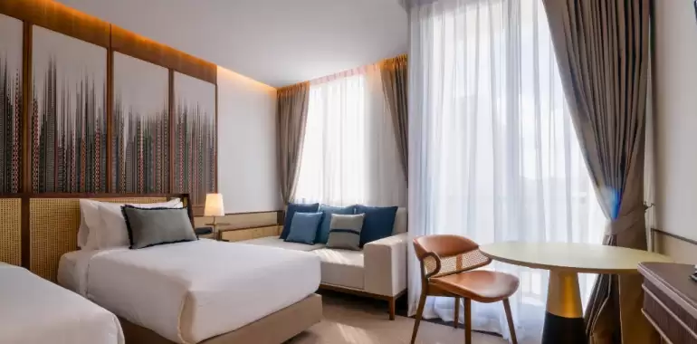 Cómo los textiles definen la experiencia en hoteles